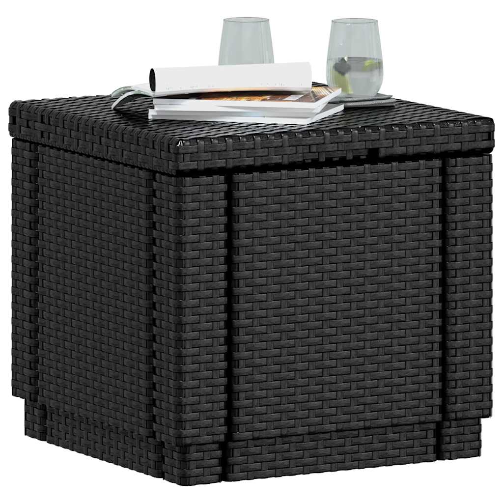 Allibert Opbergpoef kubus cappuccino 228096